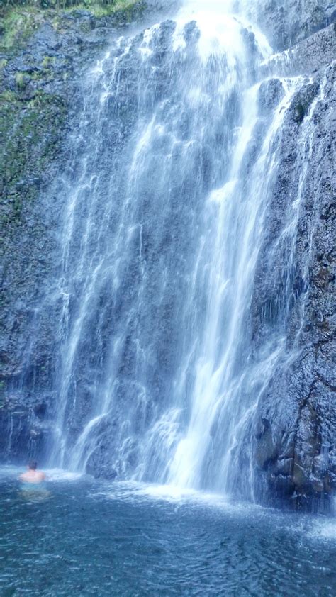 Getting To Wailua Falls Maui Pics Waterfalls You Can Drive To For