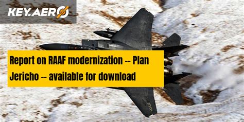 Report On Raaf Modernization Plan Jericho Available For Download