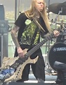 Derek Boyer of Suffocation with this beast of a bass : r/PointyGuitars