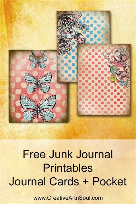 Free Printable Junk Journal Printables