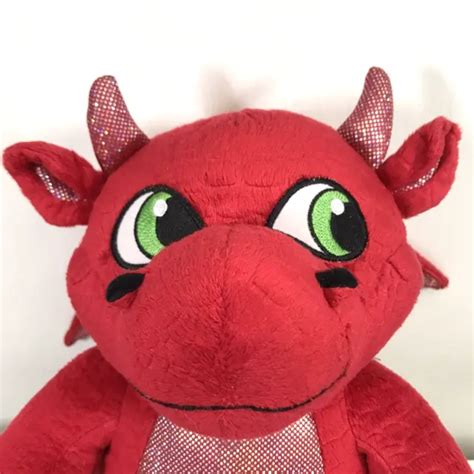 Red Dragon Build A Bear Magic Quest Ellie Plush Great Wolf Lodge Stuffed Toy 15 1047 Picclick