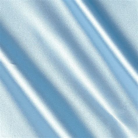 Baby Blue Satin Fabric 60 Inch Wide 10 Yards By Roll Etsy
