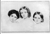 The Three Jerome Sisters - Little Clara, Jennie and Leonie, daughters ...