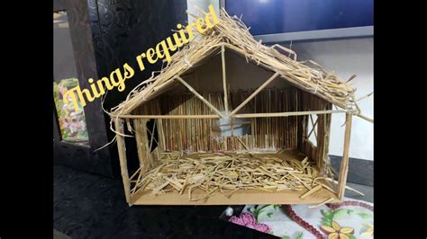 Christmas Crib Home Creativity Youtube