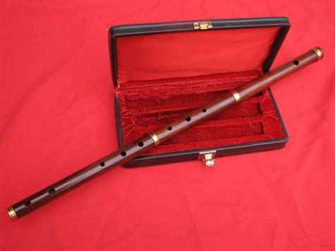 Rosewood Irish D Flute 3 Pieces Fully Playable In Case