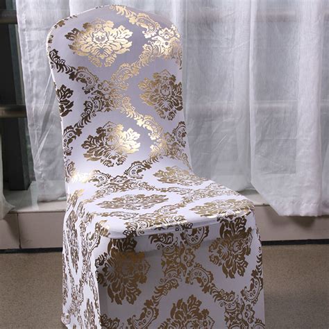 Get deals with coupon and discount code! Wholesale Cheap Lycra Spandex Chair Covers With Gold ...
