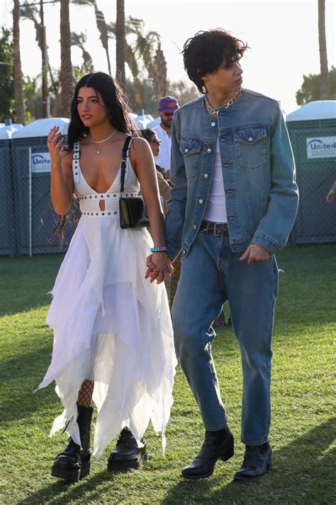 CHARLI D’AMELIO Arrives at 2023 Coachella Valley Music and Arts