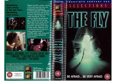 Fly The 1986 On 20th Century Fox United Kingdom Vhs Videotape