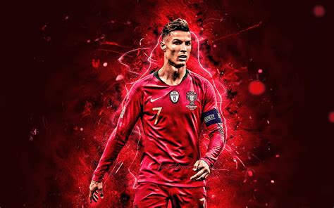 Cr7 2019 Close Up Portugal National Team Soccer Cristiano Ronaldo
