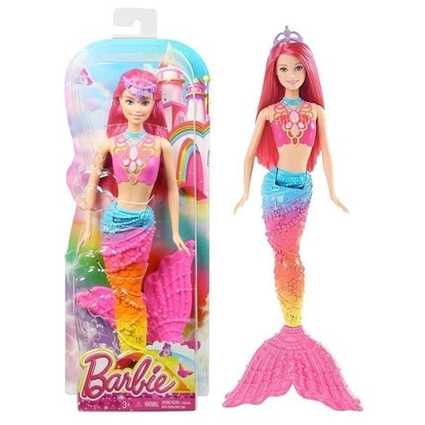 barbie mermaid rainbow fashion doll dhm47 online toys australia