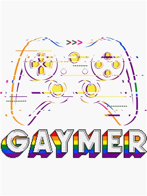 rainbow lesbian unicorn gaymer lgbtq game arcade gay console sticker by timmantoinerjyw