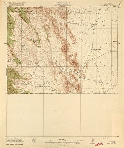 Topographic Map Of New Mexico Maps For You