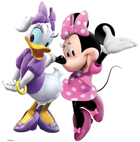 6 Inch Daisy Duck Mickey And Minnie Mouse Removable Wall