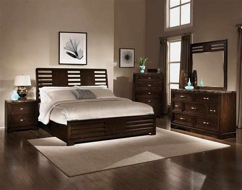 Brown Colour Bedroom Mia Living