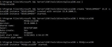 Microsoft Sql Server Localdb Datagrip