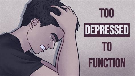 6 Signs You Are Too Depressed To Do Anything Youtube