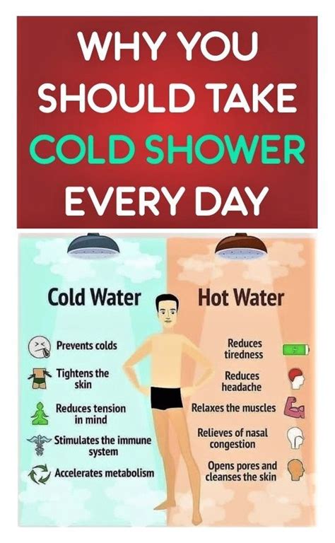 Six Reasons Why You Should Take Cold Shower Every Day Taking Cold Showers Cold Shower Cold