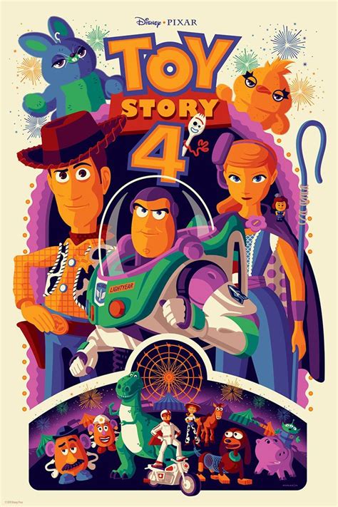Toy Story 4 By Tom Whalen Home Of The Alternative Movie Poster Amp