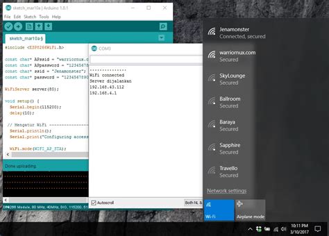Esp8266 Arduino Ide Both Mode Wifi Station And Aphotspot Warriornux