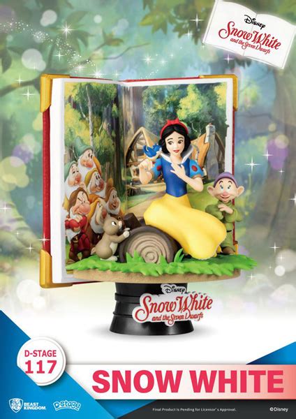 Disney Book Series Snow White D Stage Diorama Figurky A So Ky Fate Gate