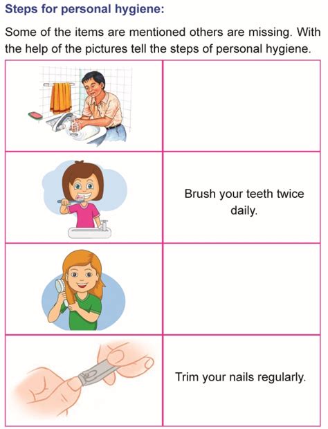 These illustrated science worksheets can help your students learn all about the human body. Grade 1 Science Lesson 14 Keeping your Body Clean ...
