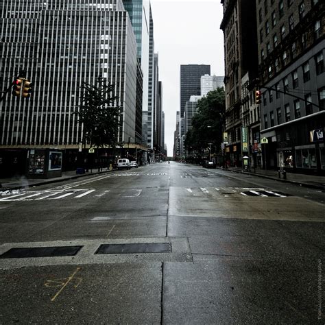 Free Download Empty New York City Street Hd Wallpaper Background Images