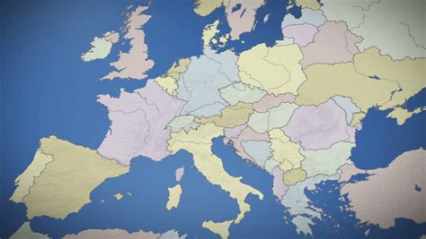 Europe's rich and varied culture, history and geography means that every country offers a different experience. 3D Map Of The European Union With All Countries, Ordered ...