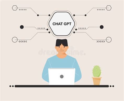 Chat Gpt Mannen Mensen Gebruiken Laptop Digitaal Jongens Zoeken Naar