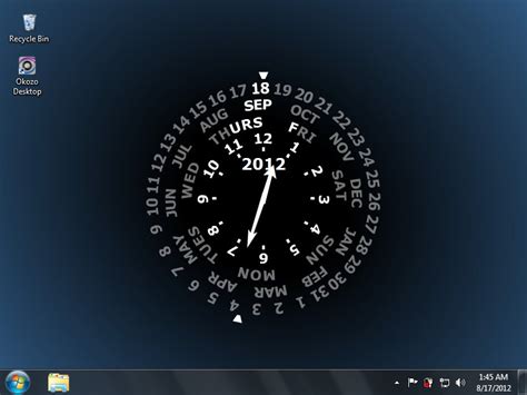 Desktop Wallpaper Clock Windows 7 Wallpapersafari