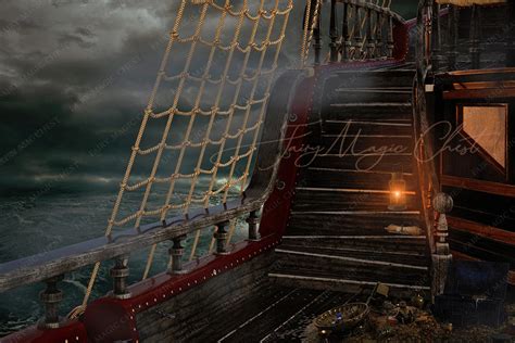 Pirate Ship Deck Wallpaper