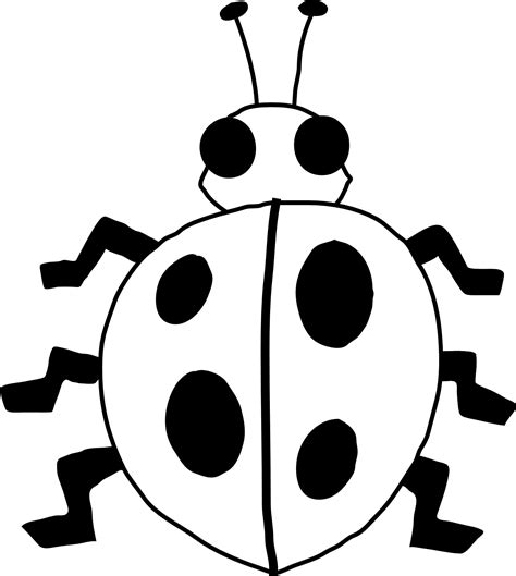 Bug Clipart Black And White Clipart Best