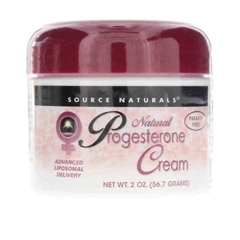 Progesterone Cream Source Naturals