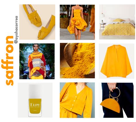 Saffron Pantone 2020 Moda Colorida Ideias Fashion Cores