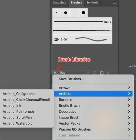 How To Addinstall Brushes To Adobe Illustrator 4 Steps