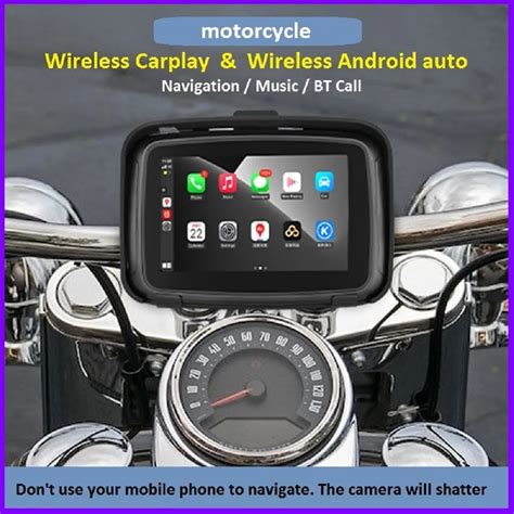 Portable Gps Navigation Motorcycle Monitor Ipx Waterproof Moto