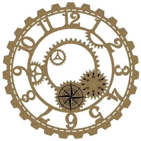 Steampunk Gears And Cogs Drawing Free Download On Clipartmag