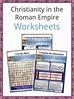 Christianity in the Roman Empire Facts & Worksheets For Kids