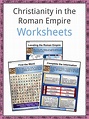 Christianity in the Roman Empire Facts & Worksheets For Kids