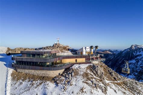 Nebelhorn Restaurant Gipfelstation Architekturobjekte Heinzede