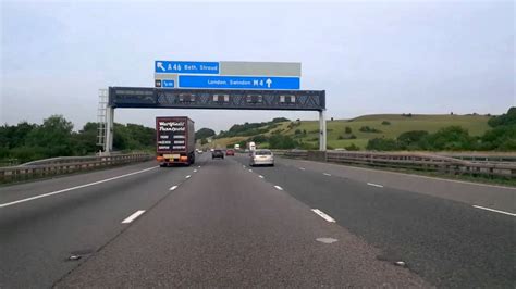 M4 Driving From Bristol To Bath 15 7 2013 Youtube