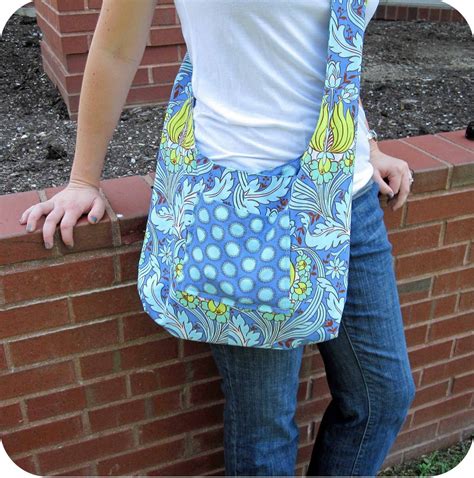 Hippie Hobo Sling Crossbody Bag Sewing Pattern