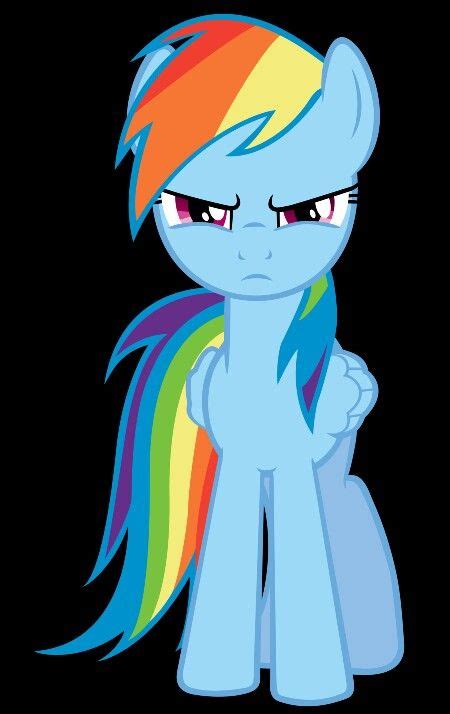 Rainbow Dash Mad