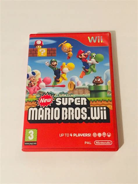New Super Mario Bros Nintendo Wii Wii U Stan Używany 16999 Zł