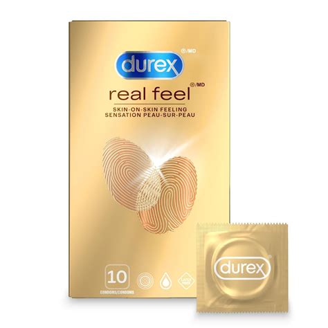 Durex Real Feel Non Latex Condoms Condoms Canada