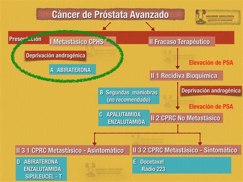 Madrid Urología CANCER DE PROSTATA AVANZADO Parte Presentación Metastásico