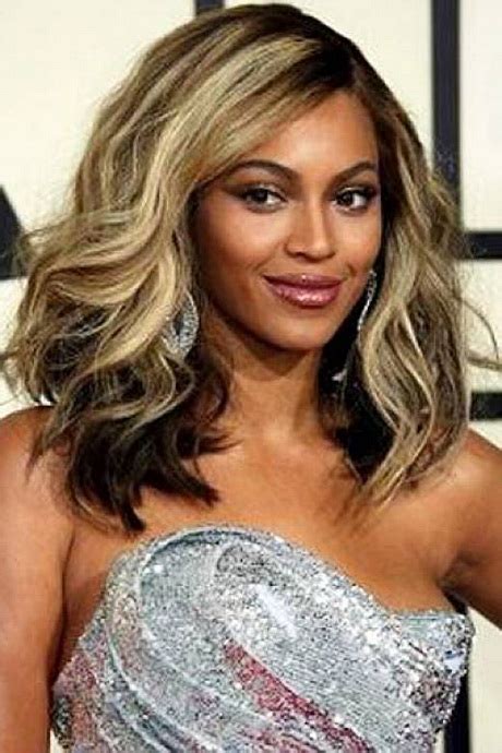 shoulder length hairstyles for black women