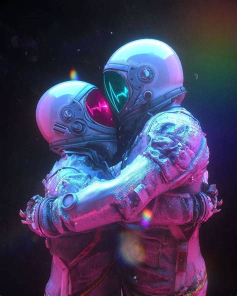 Astronaut Couple Goals Astronaut Art Space Artwork Astronaut Wallpaper