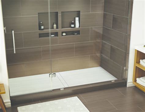 One Piece Shower Pan For Larger Applications For Residential Pros