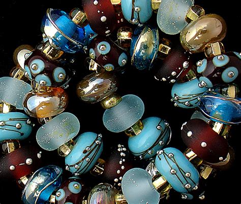 Lampwork Beads For Statement Necklace Handmade Beads For Jewelry Supplies Beads For Bracelets