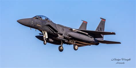 494th Fighter Squadron Usafe F15e Strike Eagle On Finals T Flickr